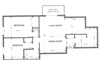 2 Bed 1 Bath Large